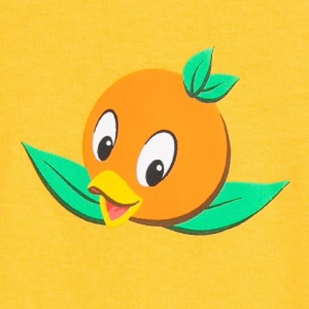 ✨Disney Parks Epcot Flower & Garden Festival Orange 🍊 Bird Spirit Jersey S✨ - Picture 3 of 9